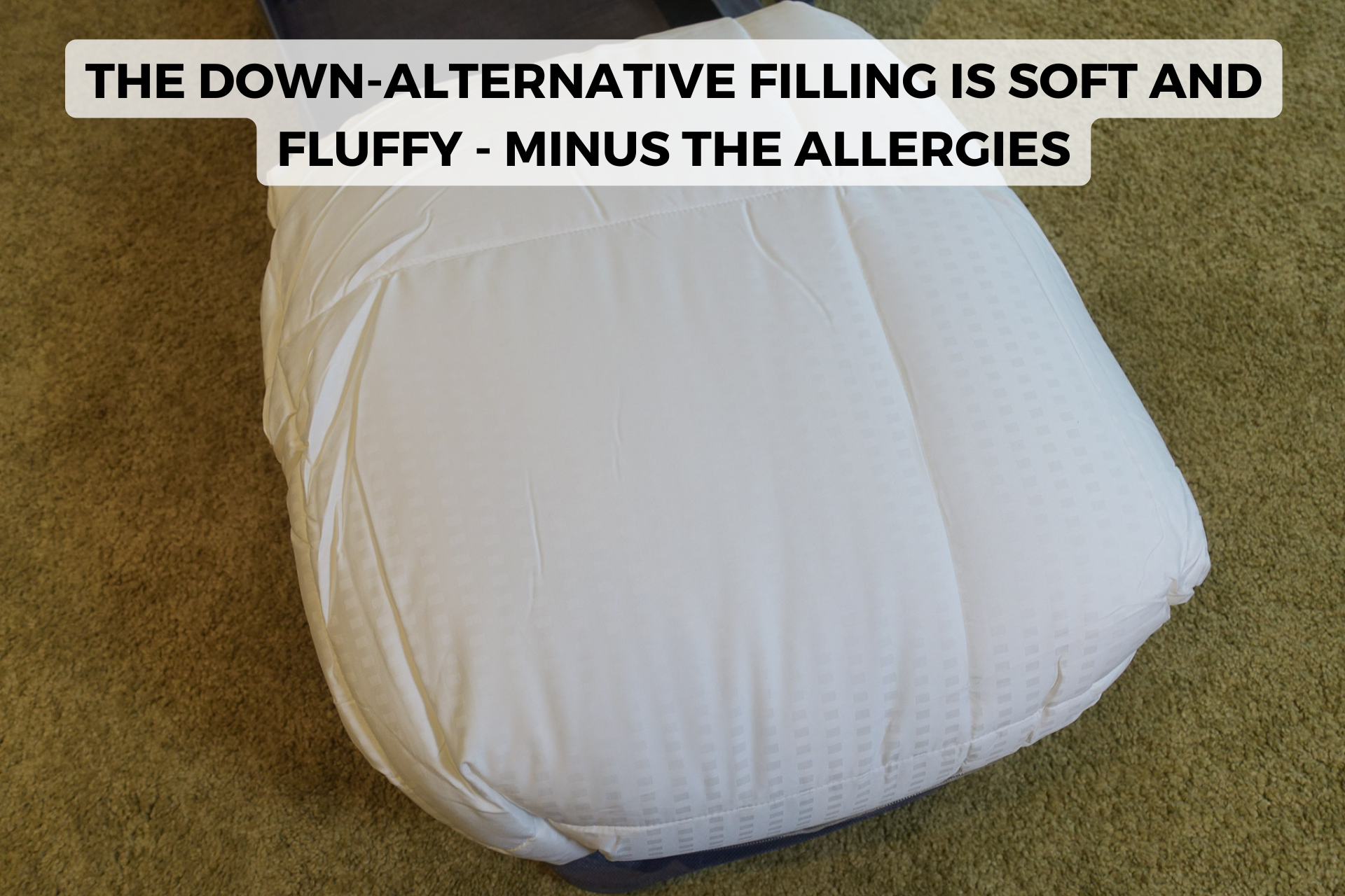 simba hybrid 3-in-1 duvet is very fluffy